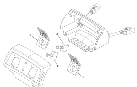 Part Location Diagram of 314532GS Briggs and Stratton Pump Housing